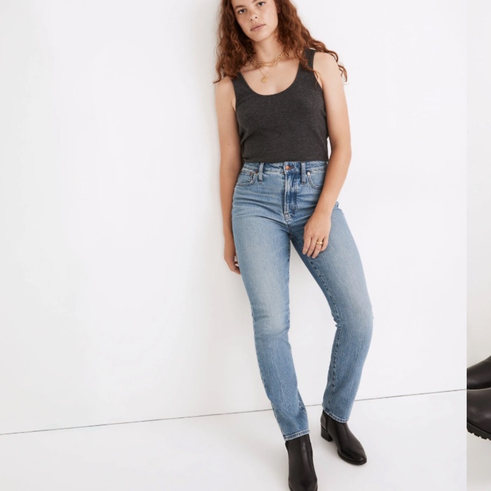 Madewell Curvy Perfect Vintage Jean in Banner Wash